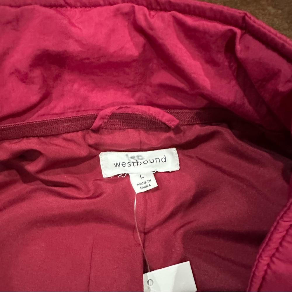 Westbound Pink Puffer Quilted Jacket - Picture 4 of 5